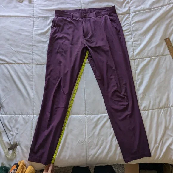 Fabletics "The Only" 4-way Stretch Pant, Purple (rare color), 34 X 32 - Picture 1 of 17